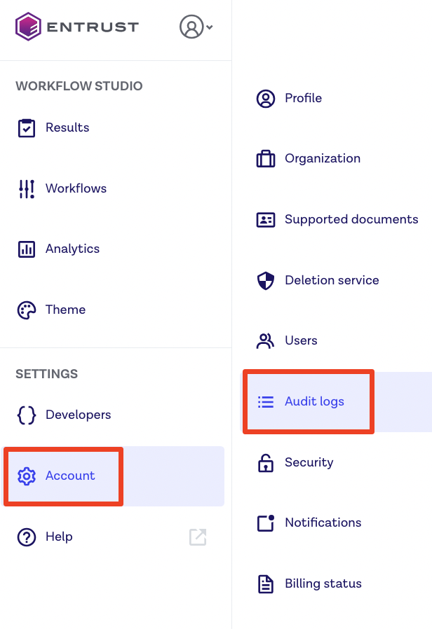 Audit Logs in Entrust Identity Dashboard: FAQs